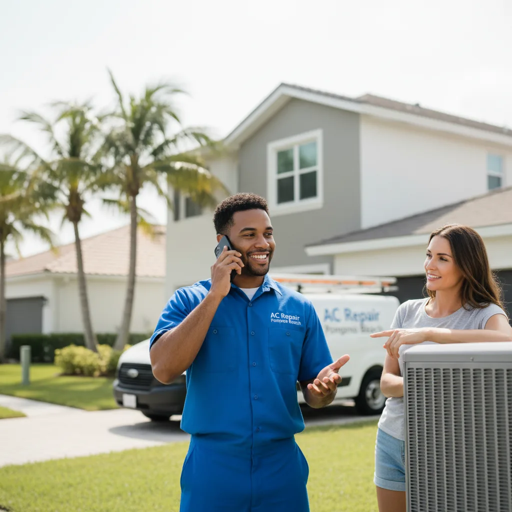 AC Repair Pompano Beach customer support in Kirby